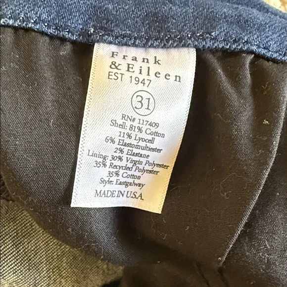 Frank & Eileen East Galway wide leg jeans NWOT size 31 - Picture 11 of 16